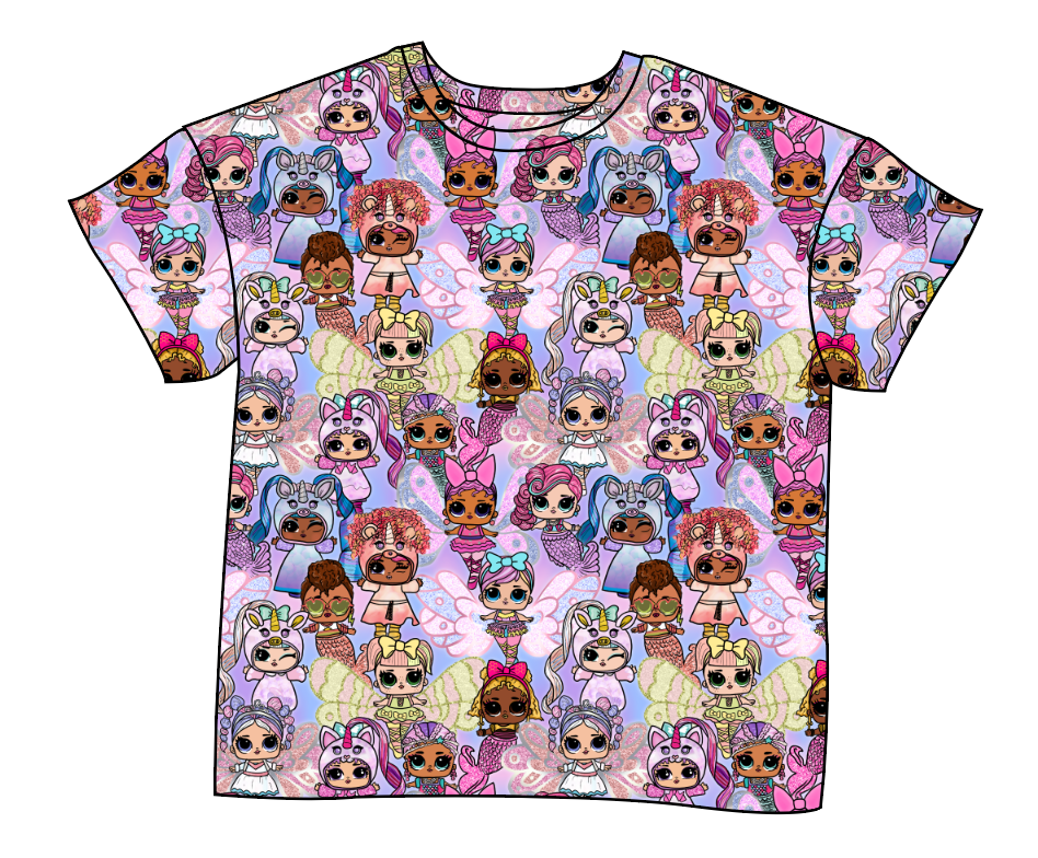 Mystical Surprise Ladies' Oversized Tee