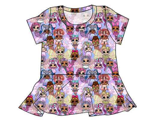 Mystical Surprise Ladies' Peplum Top