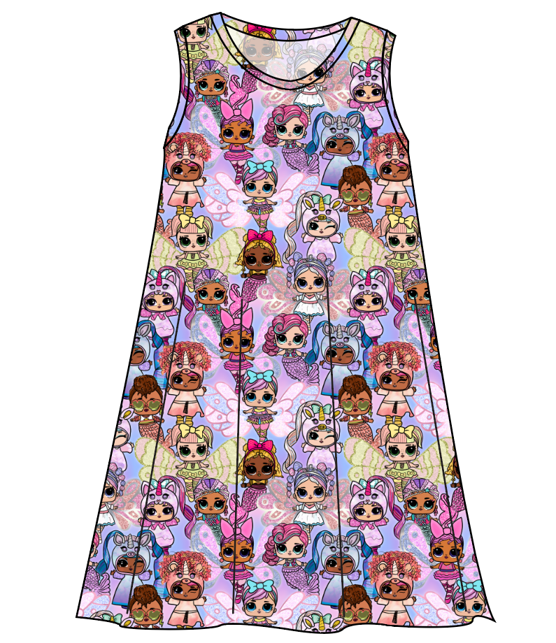 Mystical Surprise Ladies' Swing Dress