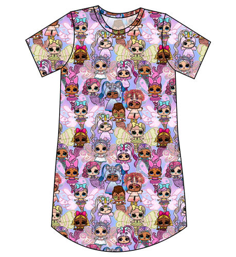 Mystical Surprise Ladies' T-Shirt Dress