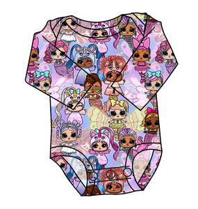 Mystical Surprise Lap Neck Bodysuit