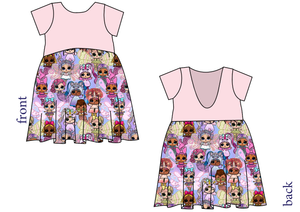 Mystical Surprise Low Back Dress
