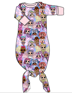 Mystical Surprise Newborn Knotted Gown