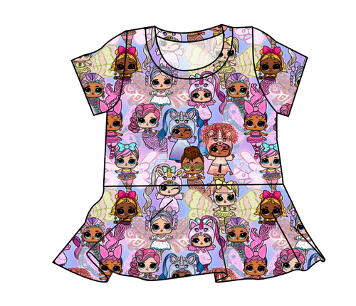 Mystical Surprise Peplum Top