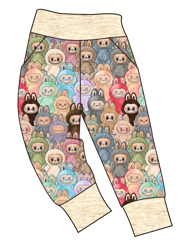 Keychain Cuties Basic Joggers And Jogger Shorts