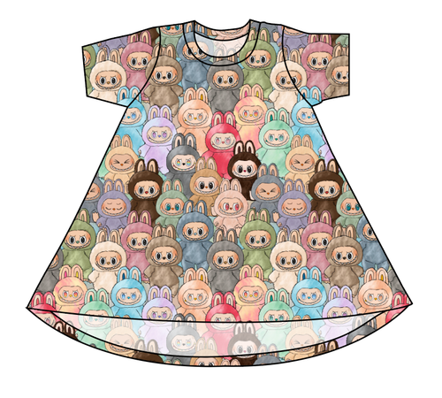 Keychain Cuties Basic T-Shirt Dress