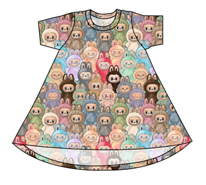 Keychain Cuties Basic T-Shirt Dress