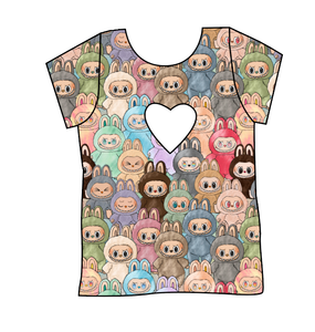 Keychain Cuties Cambria Heart Back Tee