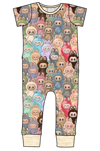 Keychain Cuties Emmett Pants And Shorts T-Shirt Romper