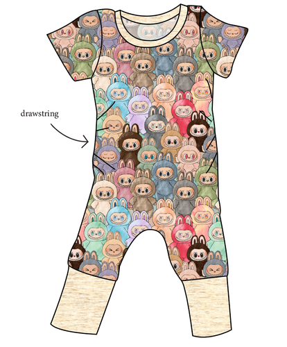 Keychain Cuties Grow With Me Pants And Shorts Romper