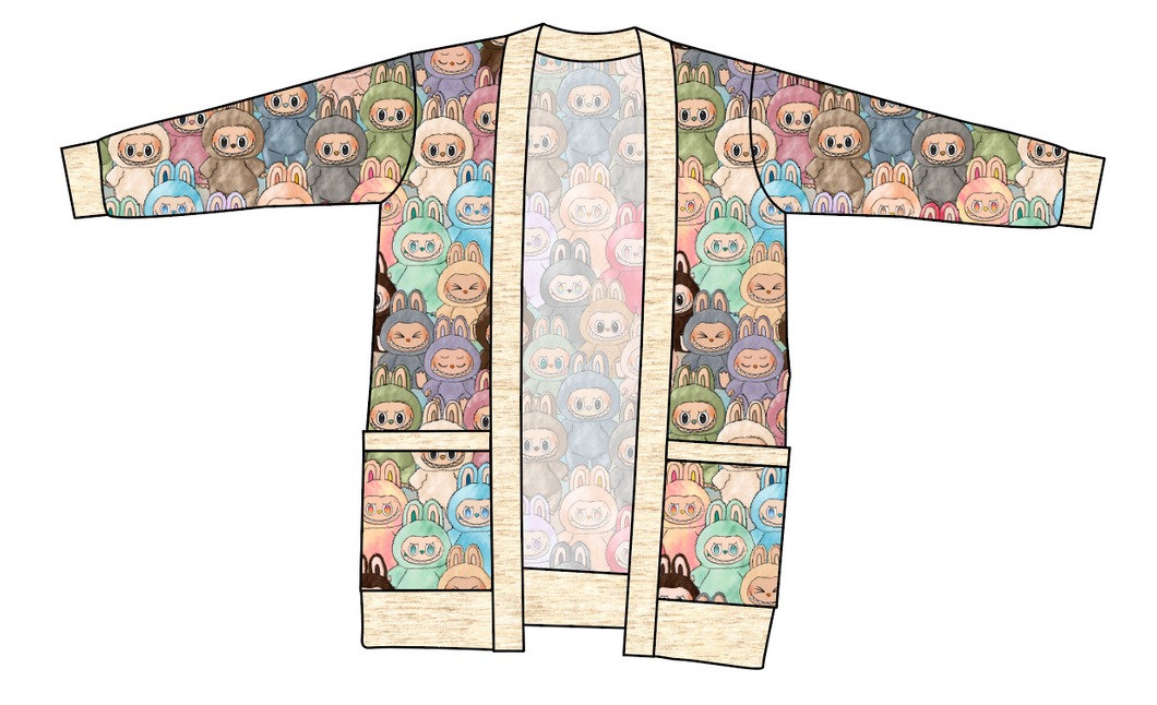 Keychain Cuties Kids Grandpa Cardigan