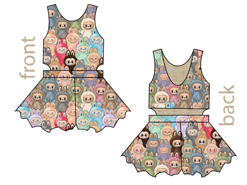 Keychain Cuties Kids Playsuit