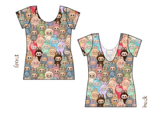 Load image into Gallery viewer, Keychain Cuties Ladies&#39; Low Back Ballerina Tee