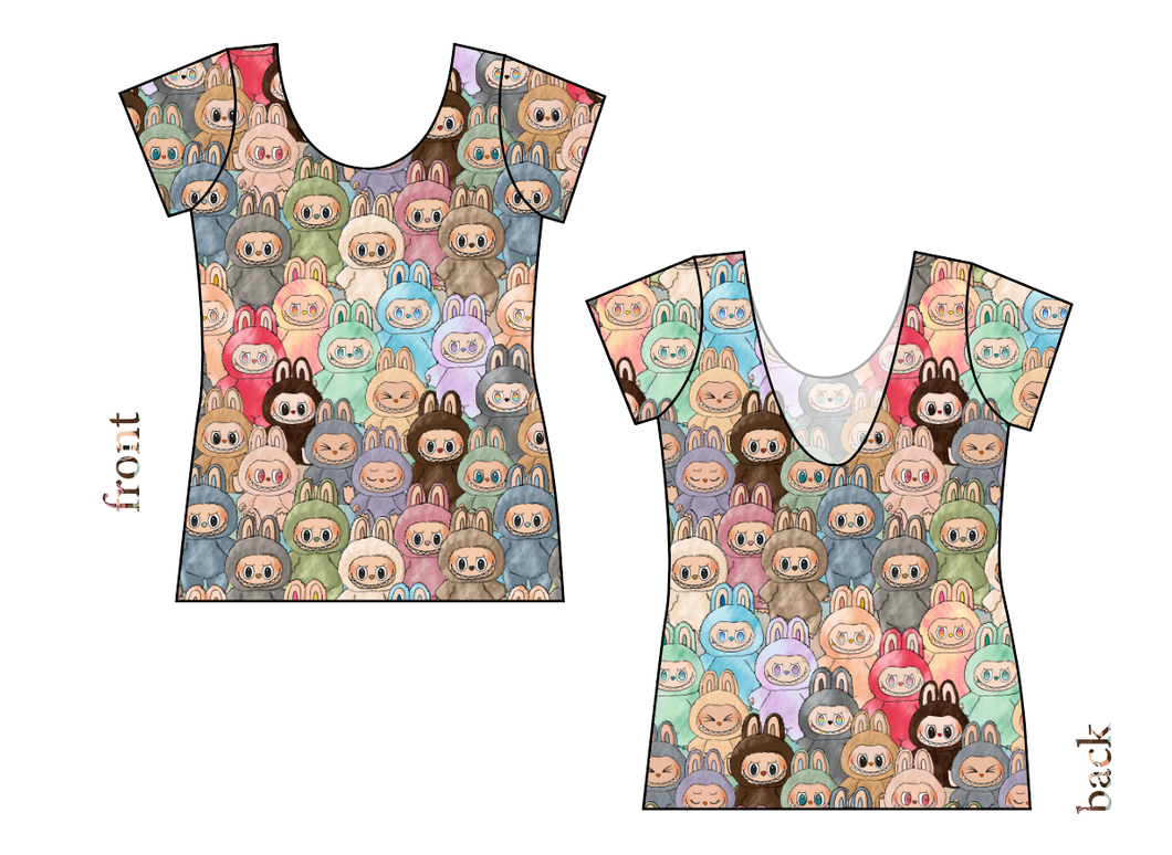 Keychain Cuties Ladies' Low Back Ballerina Tee