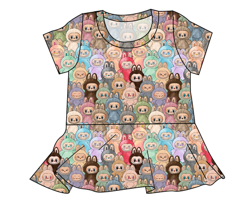 Keychain Cuties Ladies' Peplum Top