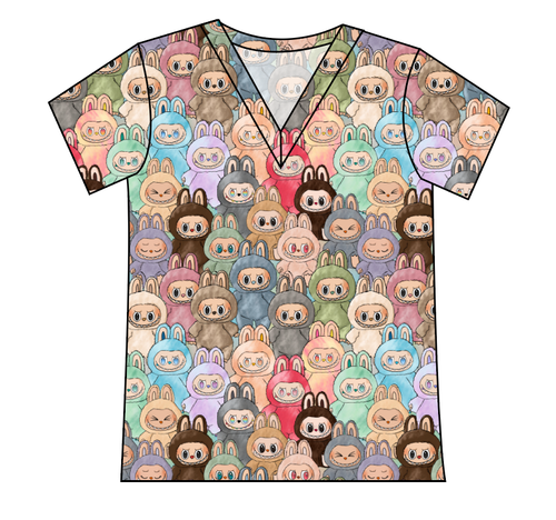 Keychain Cuties Ladies' Slouchy V-Neck Tee