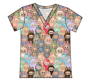 Keychain Cuties Ladies' Slouchy V-Neck Tee