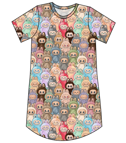 Keychain Cuties Ladies' T-Shirt Dress