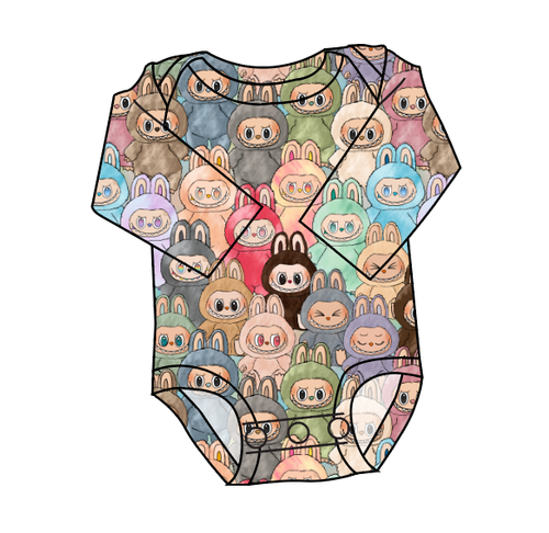 Keychain Cuties Lap Neck Bodysuit