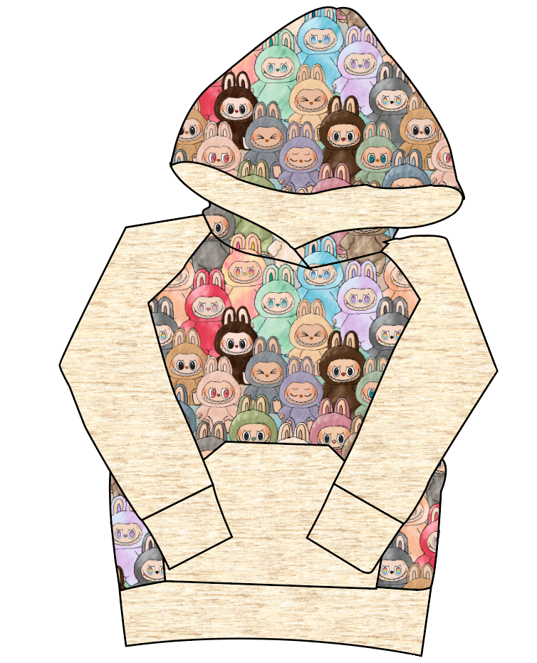Keychain Cuties Mens' Hoodie