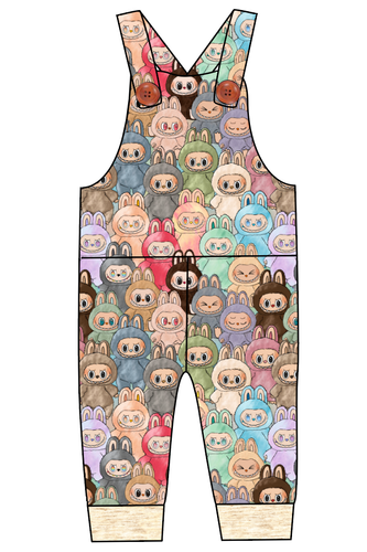 Keychain Cuties Overalls and Shortalls