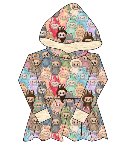 Keychain Cuties Peplum Hoodie (or Crewneck)