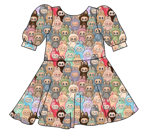 Keychain Cuties Prairie Dress