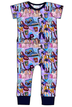 Load image into Gallery viewer, Hunters and Demons Bennett Pants and Shorts Length T-Shirt Romper
