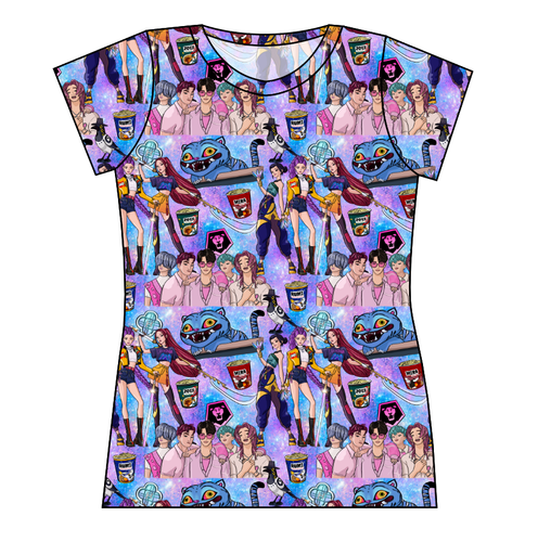 Hunters and Demons Ladies' Basic Tee