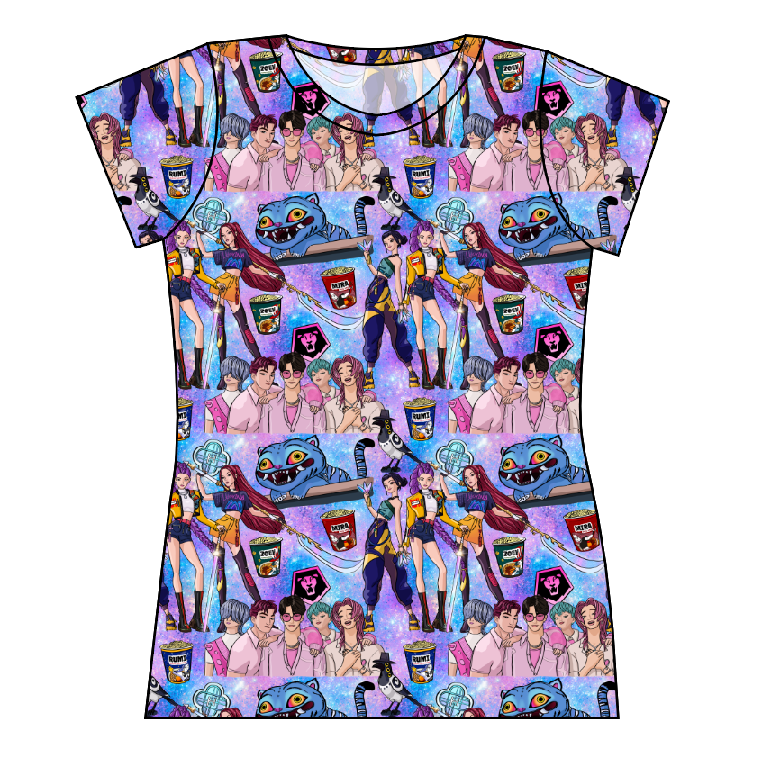 Hunters and Demons Ladies' Basic Tee