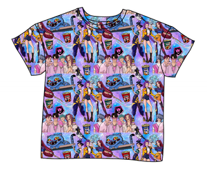 Hunters and Demons Ladies' Oversized Tee