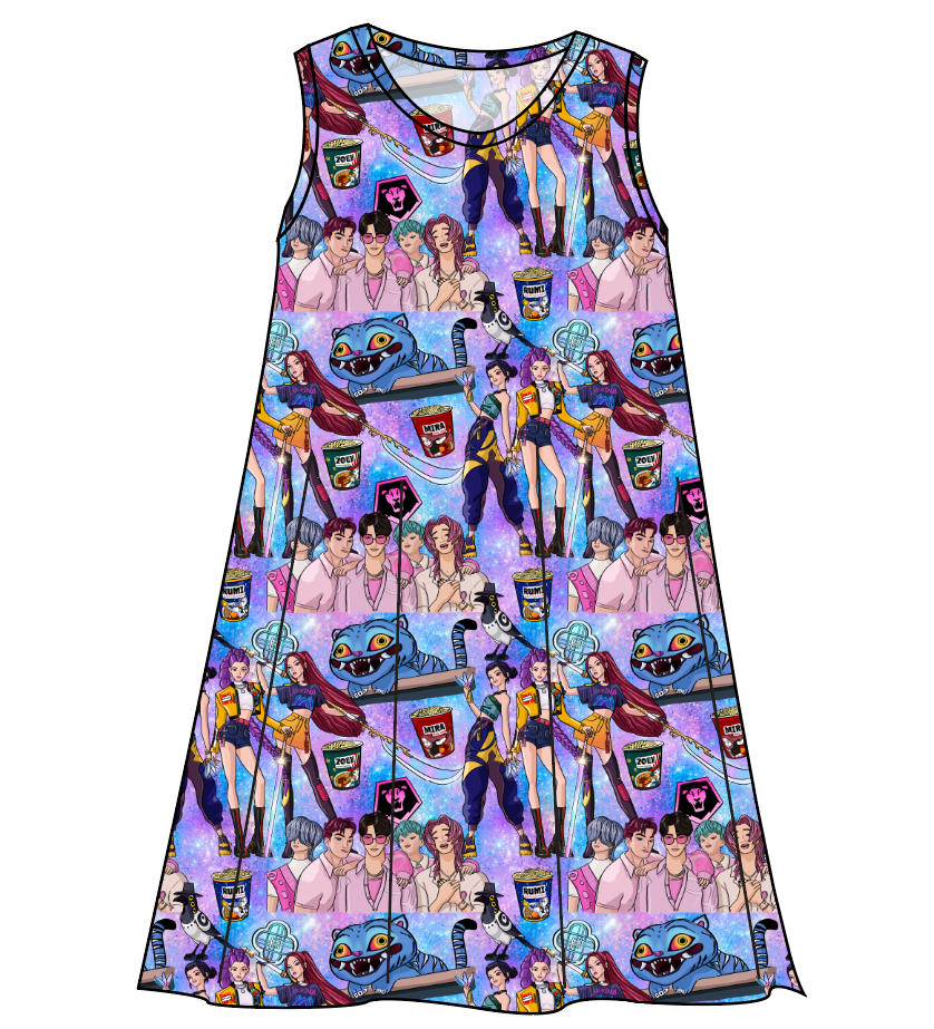 Hunters and Demons Ladies' Swing Dress