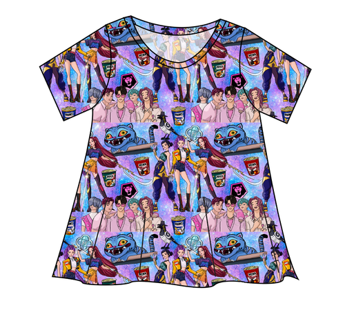 Hunters and Demons Ladies' Swing Tee