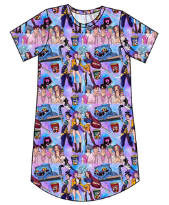 Hunters and Demons Ladies' T-Shirt Dress