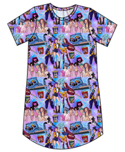 Load image into Gallery viewer, Hunters and Demons Ladies' T-Shirt Dress