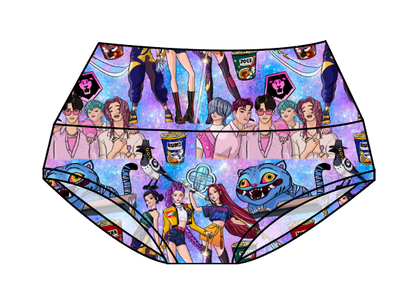 Hunters and Demons Ladies' Underwear