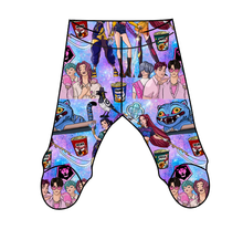 Load image into Gallery viewer, Hunters and Demons Newborn Footed Pants