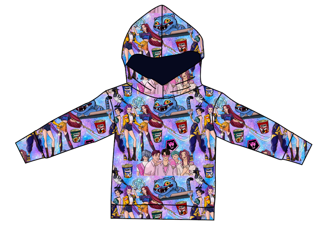 Hunters and Demons Oversized Hoodie
