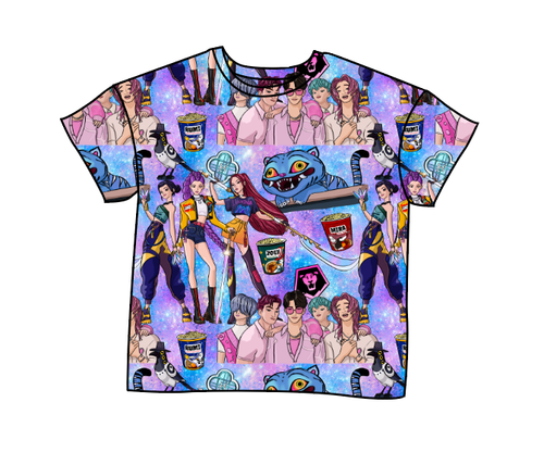 Hunters and Demons Oversized Tee