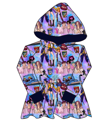 Hunters and Demons Peplum Hoodie (or Crewneck)
