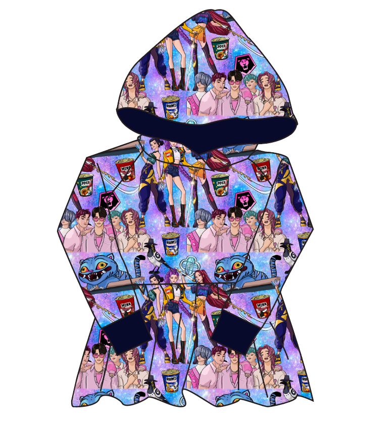Hunters and Demons Peplum Hoodie (or Crewneck)