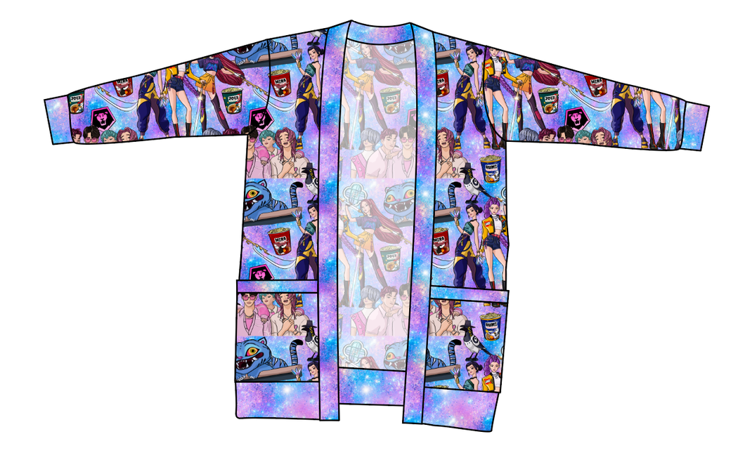 Hunters and Demons Kids Grandpa Cardigan