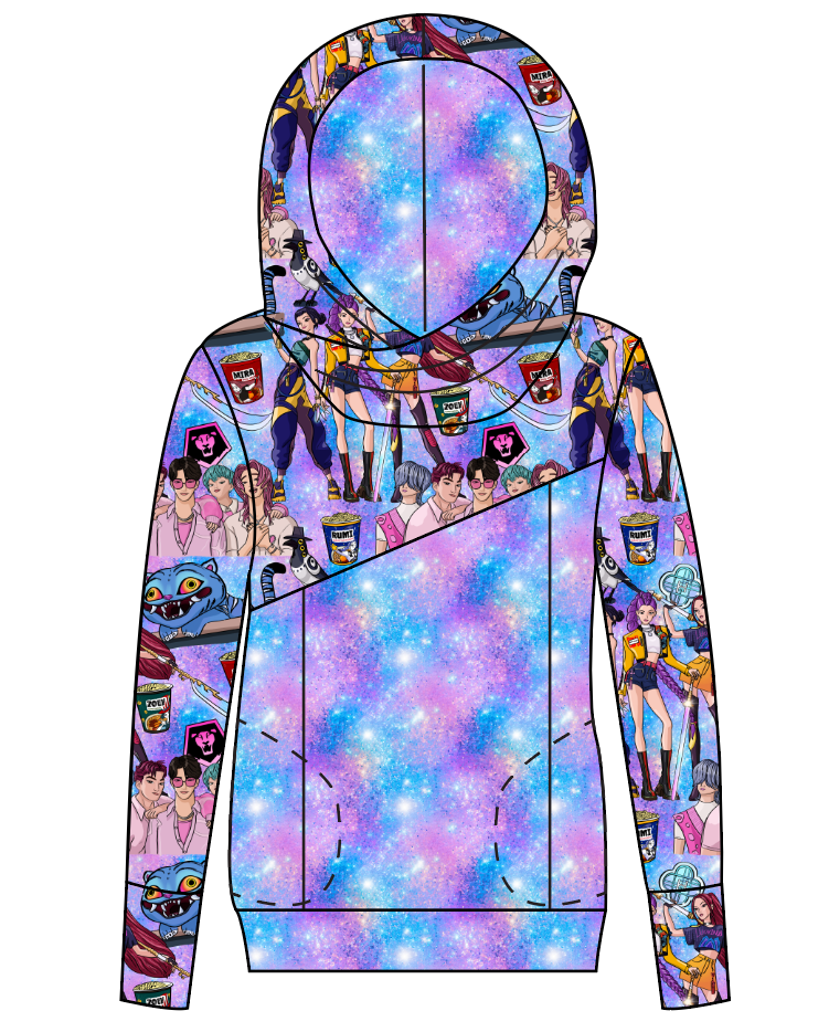 Hunters and Demons Ladies Hoodie