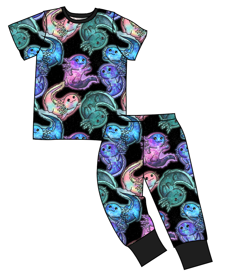 Galaxy Axolotl Basic Loungewear Set
