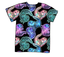 Load image into Gallery viewer, Galaxy Axolotl Basic Tee and Tank