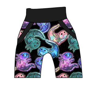 Galaxy Axolotl Beanpole Pants And Shorts