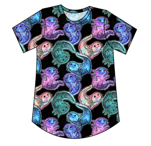 Galaxy Axolotl Ladies' Relaxed Tee