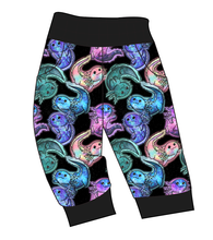 Load image into Gallery viewer, Galaxy Axolotl Ladies&#39; Joggers and Jogger Shorts