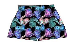 Galaxy Axolotl Ladies' Lounge Shorts