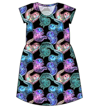 Load image into Gallery viewer, Galaxy Axolotl Ladies&#39; Play Dress